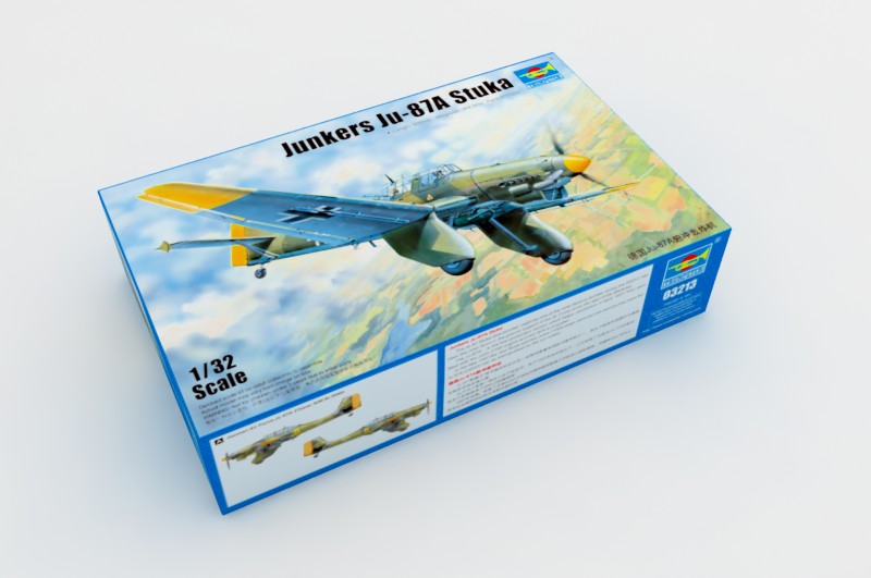 Trumpeter Scale Models 3213 1/32 German Junkers Ju-87A Stuka Model Aircraft Kit