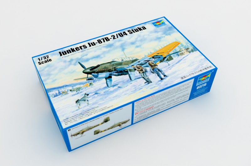 Trumpeter Scale Models 3215 1/32 German Junkers Ju-87B-2/U4 Stuka Model Aircraft Kit