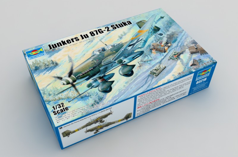 Trumpeter Scale Models 3218 1/32 German Junkers Ju-87G-2 Stuka Model Aircraft Kit