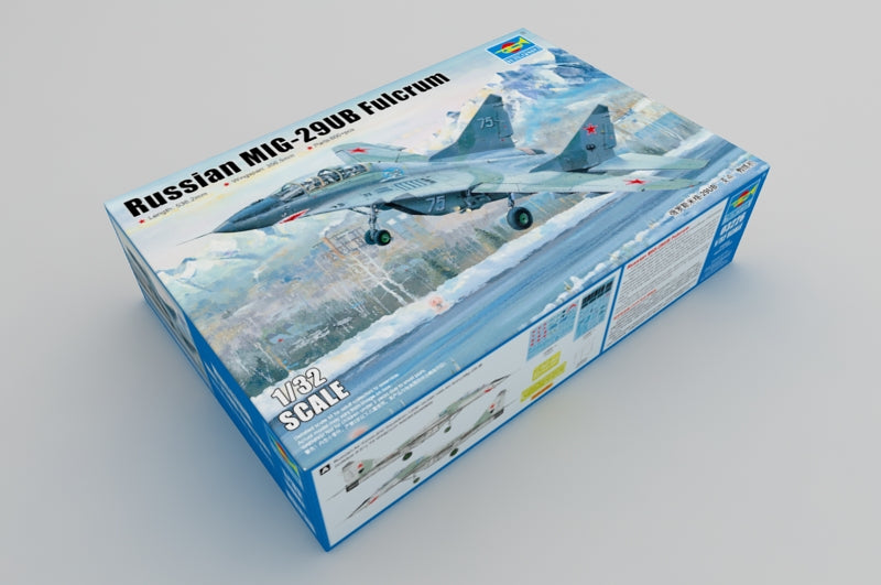 Trumpeter Scale Models 3226 1/32 Russian MiG-29UB Fulcrum Fighter Model Kit