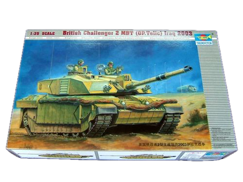 Trumpeter Scale Models 323 1/35 British Challenger II Operation Telic Iraq 2003 Model Tank Kit
