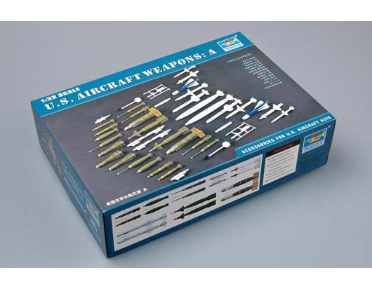 Trumpeter Scale Models 3302 1/32 Set of Modern US Aircraft Weapons Set A Model Kit
