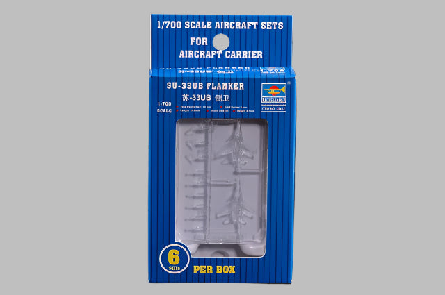 Trumpeter Scale Models 3412 1/700 Su-33UB Flanker Set Model Kit