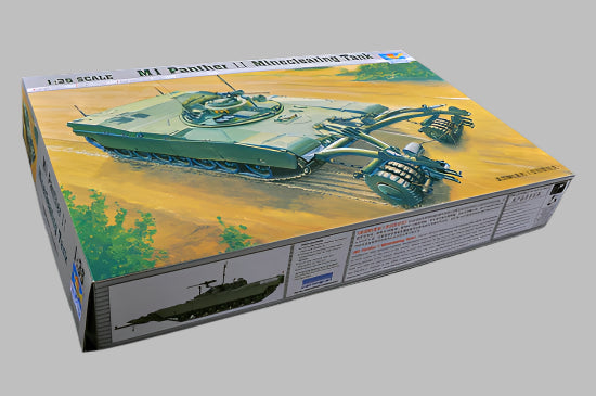 Trumpeter Scale Models 346 1/35 M1 Panther II Mine Clearing Tank Model Kit