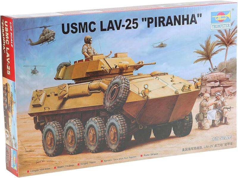 Trumpeter Scale Models 349 1/35 USMC LAV-25 Piranha Light Armored Vehicle