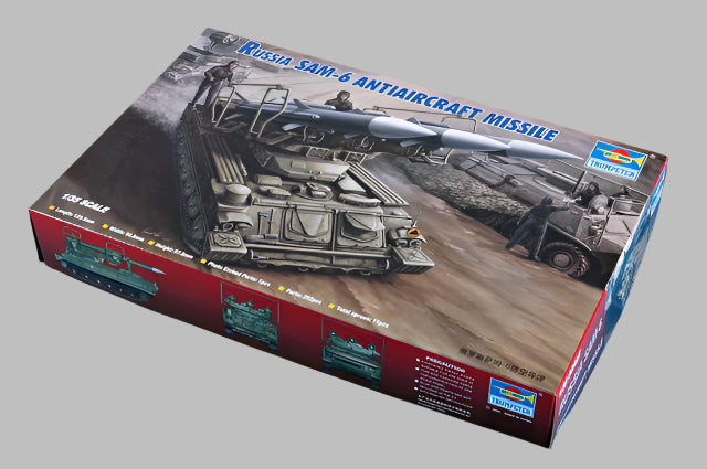 Trumpeter Scale Models 361 1/35 SAM-6 Russian AA Missile Launcher Mode ...