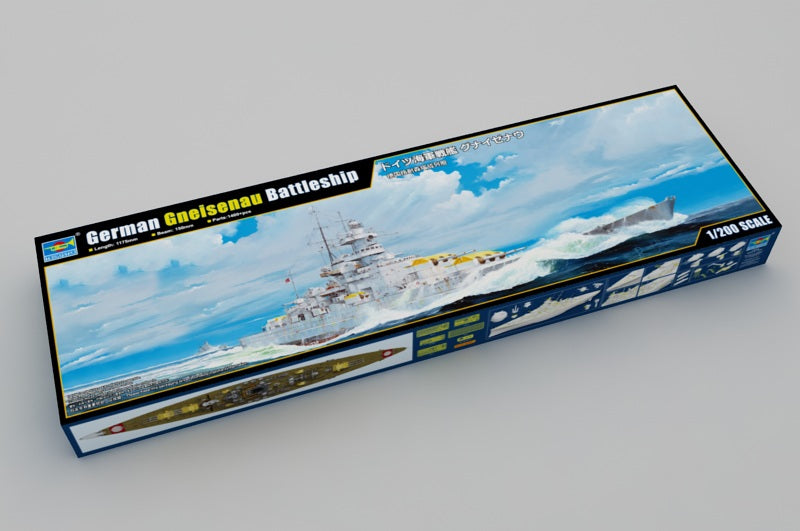 Trumpeter Scale Models 3714 1/200 German Battleship Gneisenau Model Kit