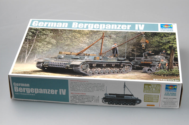 Trumpeter Scale Models 389 1/35 German Bergepanzer IV Recovery Vehicle Model Tank Kit