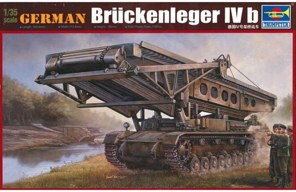 Trumpeter Scale Models 390 1/35 German Bridgelayer IVb Plastic Model Kit