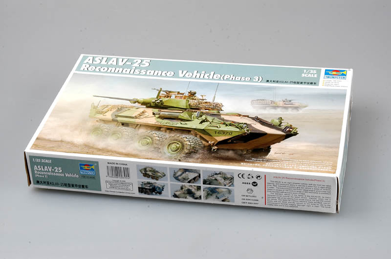 Trumpeter Scale Models 392 1/35 ASLAV-25 Reconnaissance Vehicle (Phase 3) Model Kit