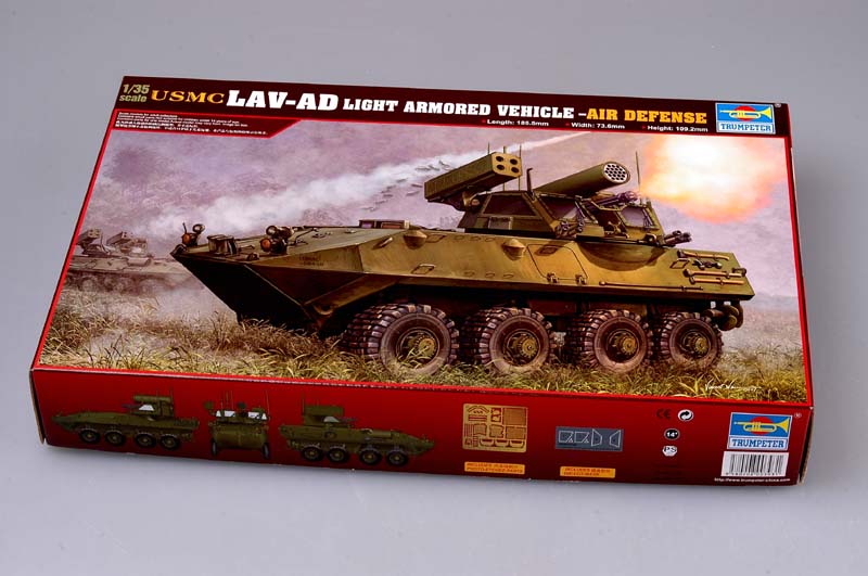 Trumpeter Scale Models 393 1/35 LAV-AD Light Armored Vehicle Air Defen ...
