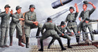 Trumpeter Scale Models 406 1/35 German Leopold Railroad Gun Crew Set Model Kit