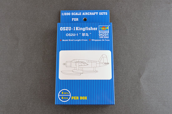 Trumpeter Scale Models 4201 1/200 OS2U-1 Kingfisher Seaplane Set Model Kit