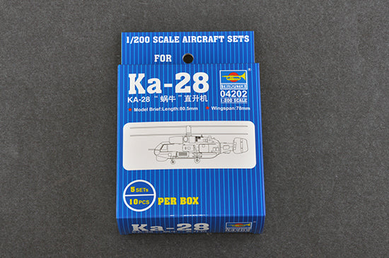 Trumpeter Scale Models 4202 1/200 Ka-28 Helix Helicopter Set Model Kit
