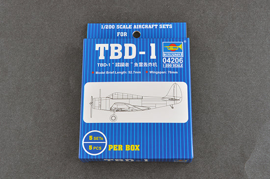 Trumpeter Scale Models 4206 1/200 TBD-1 Devastator Aircraft Set Model Kit