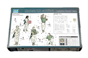 Trumpeter Scale Models 429 1/35 Modern US Soldiers Logistics Supply Team Set Model Kit