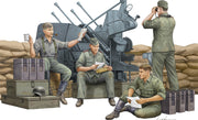 Trumpeter Scale Models 432 1/35 German Anti-Aircraft Gun Crew Set Model Kit