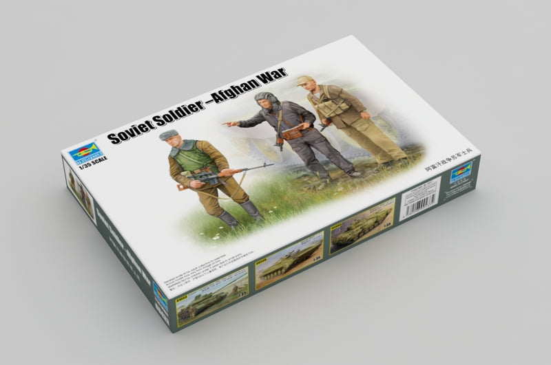 Trumpeter Scale Models 433 1/35 Soviet Soldiers - Afghan War Figure Set Model Kit