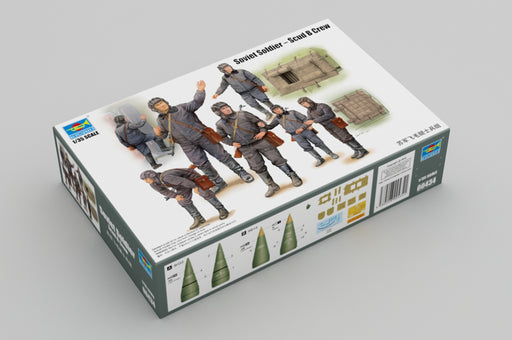 Trumpeter Scale Models 434 1/35 Soviet Soldiers - Scud B Crew Set Model Kit