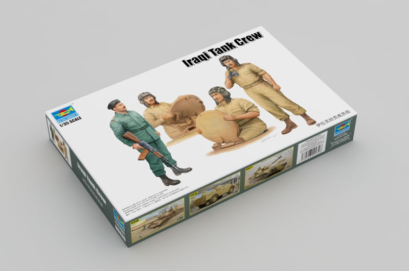 Trumpeter Scale Models 439 1/35 Iraqi Tank Crew Set Model Kit