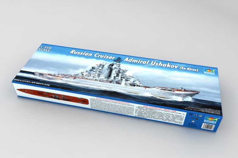Trumpeter Scale Models 4520 1/350 Russian Cruiser Admiral Ushakov (Ex-Kirov) Model Ship Kit