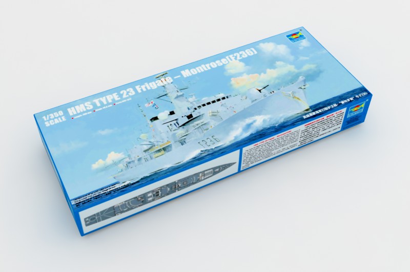 Trumpeter Scale Models 4545 1/350 HMS Montrose F236 Type 23 Frigate Model Kit