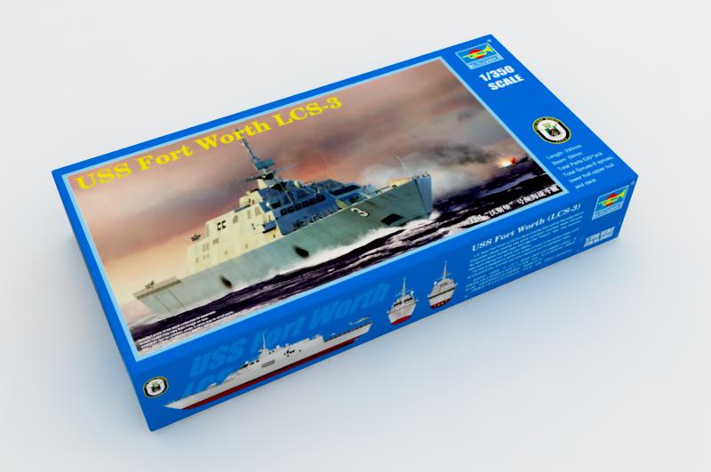 Trumpeter Scale Models 4553 1/350 USS Fort Worth LCS-3 Littoral Combat Ship Model Kit