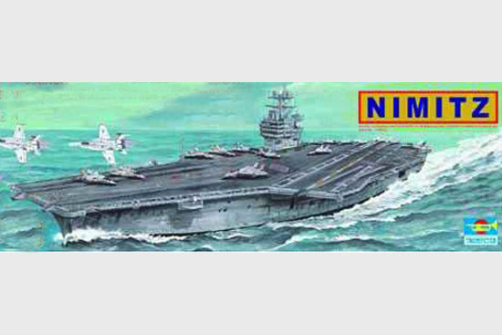 Trumpeter Scale Models 5201 1/500 USS Nimitz CVN68 Aircraft Carrier Model Ship Kit