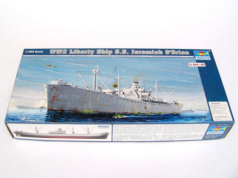Trumpeter Scale Models 5301 1/350 SS Jeremiah O'Brian Liberty Ship Model Kit