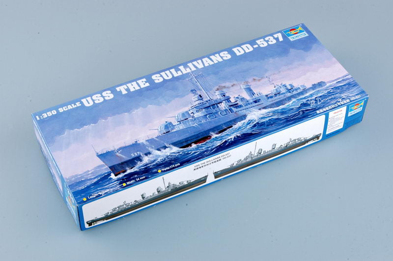 Trumpeter Scale Models 5304 1/350 USS The Sullivans DD537 Destroyer Model Kit