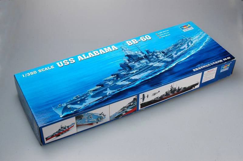 Trumpeter Scale Models 5307 1/350 USS Alabama BB60 Battleship Model Kit