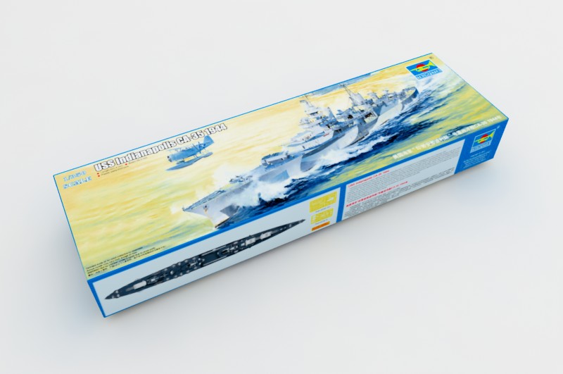 Trumpeter Scale Models 5327 1/350 USS Indianapolis CA35 Heavy Cruiser 1944 Model Ship Kit