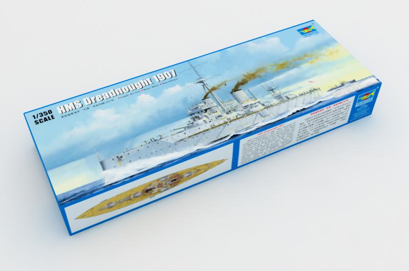 Trumpeter Scale Models 5328 1/350 HMS Dreadnought British Battleship 1907 Model Kit