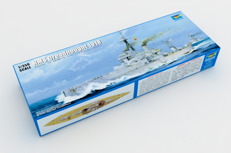 Trumpeter Scale Models 5330 1/350 HMS Dreadnought British Battleship 1918 Model Kit