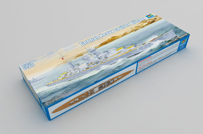 Trumpeter Scale Models 5346 1/350 German Heavy Cruiser Blucher Model Kit