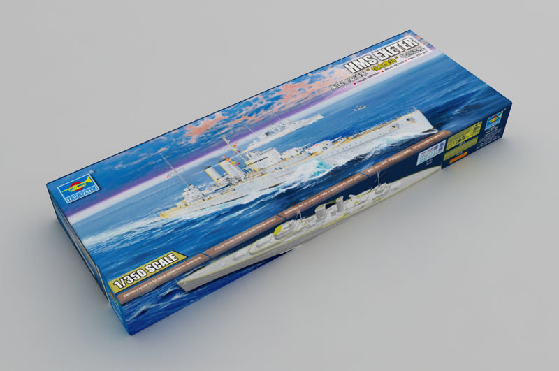 Trumpeter Scale Models 5350 1/350 HMS Exeter Heavy British Cruiser Model Kit