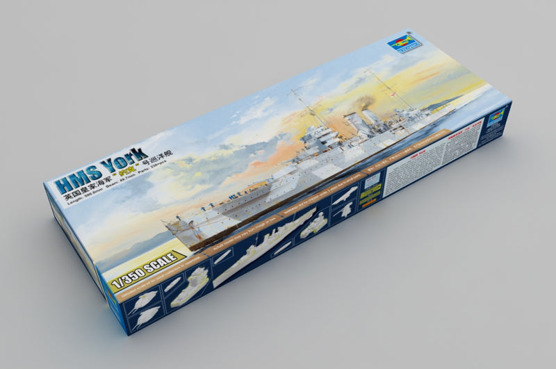 Trumpeter Scale Models 5351 1/350 HMS York Heavy British Cruiser Model Kit