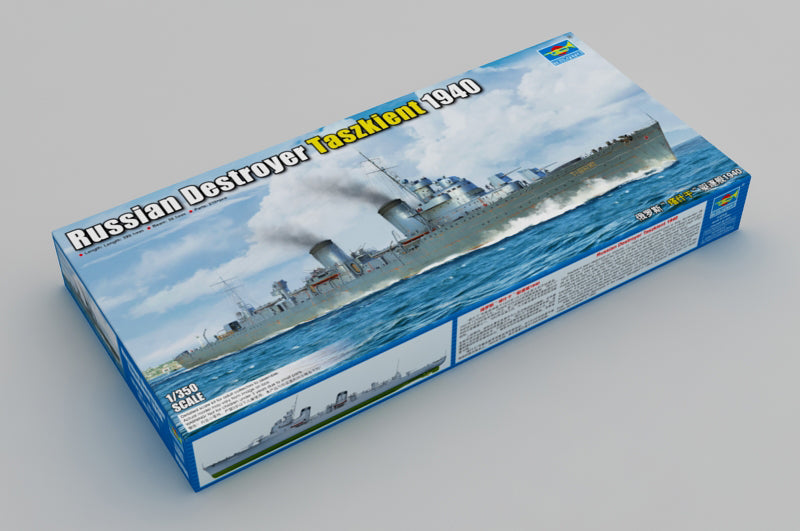 Trumpeter Scale Models 5356 1/350 Russian Destroyer Taszkient 1940 Model Kit
