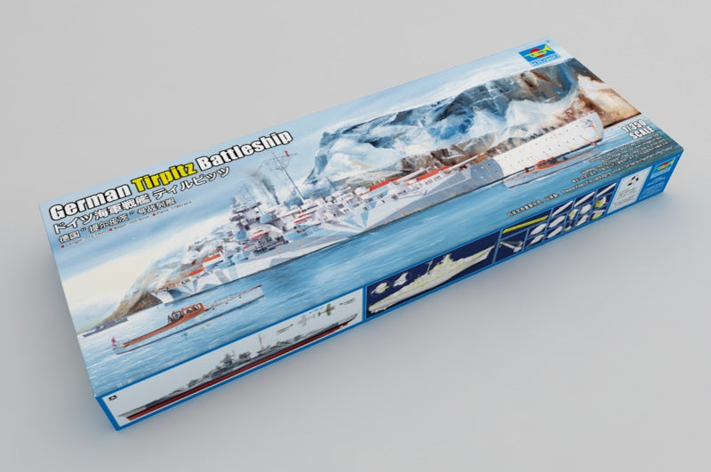 Trumpeter Scale Models 5359 1/350 German Tirpitz Battleship Model Kit