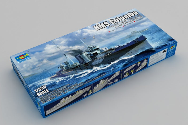 Trumpeter Scale Models 5363 1/350 HMS Colombo British Light Cruiser Model Ship Kit