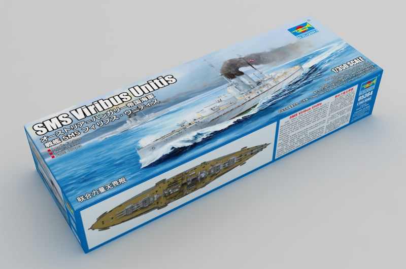 Trumpeter Scale Models 5364 1/350 SMS Viribus Unitis Austro-Hungarian Battleship Model Kit