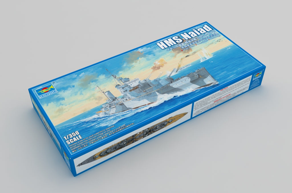 Trumpeter Scale Models 5366 1/350 HMS Naiad British Light Cruiser Model Kit