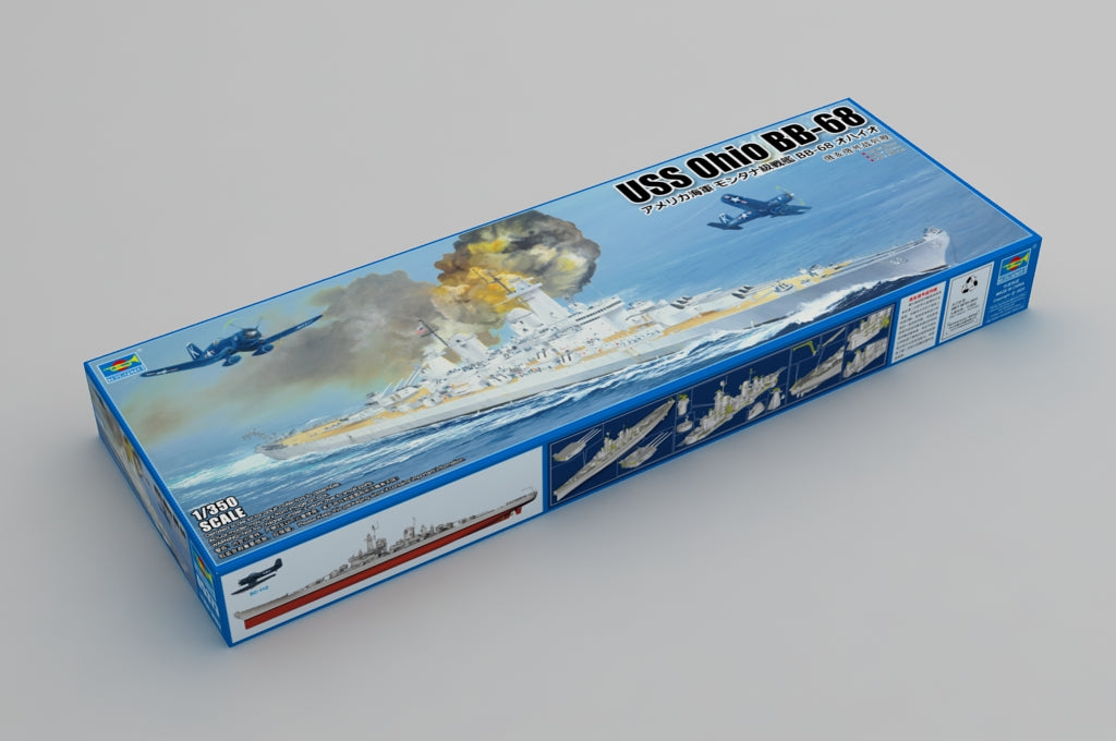 Trumpeter Scale Models 5373 1/350 USS Ohio BB-68 Battleship Model Kit