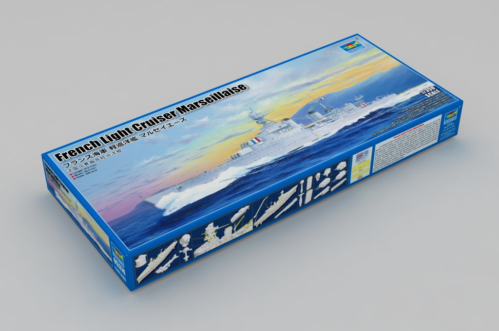 Trumpeter Scale Models 5374 1/350 French Marseillaise Light Cruiser Model Ship Kit