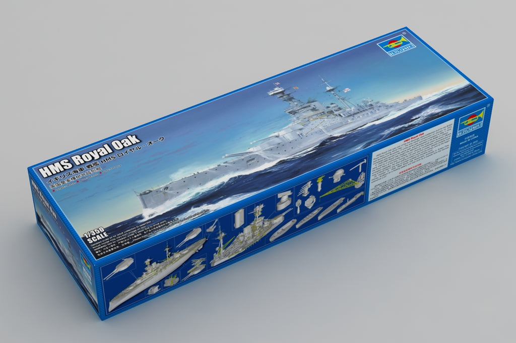 Trumpeter Scale Models 5378 1/350 HMS Royal Oak British Battleship Model Kit