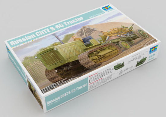 Trumpeter Scale Models 5538 1/35 Russian ChTZ S-65 Tractor Model Kit