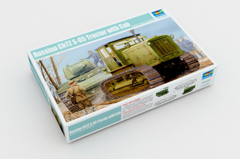 Trumpeter Scale Models 5539 1/35 Russian ChTZ S-65 Tractor with Cab Model Kit