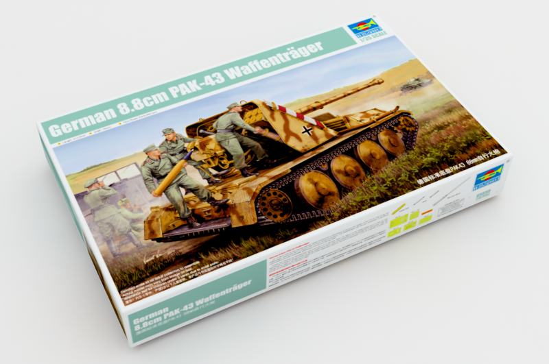 Trumpeter Scale Models 5550 1/35 German 8.8cm PaK 43 Waffentrager Self-Propelled Gun Model Kit
