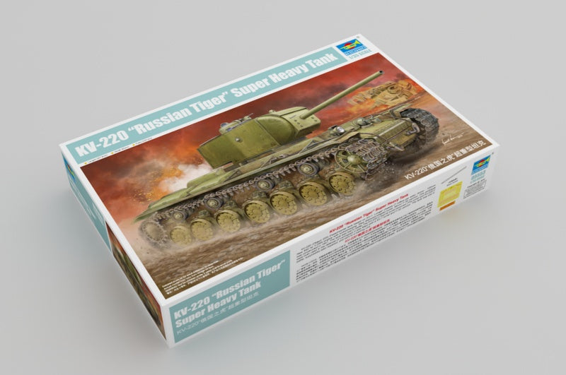 Trumpeter Scale Models 5553 1/35 KV-220 "Russian Tiger" Super Heavy Tank Model Kit