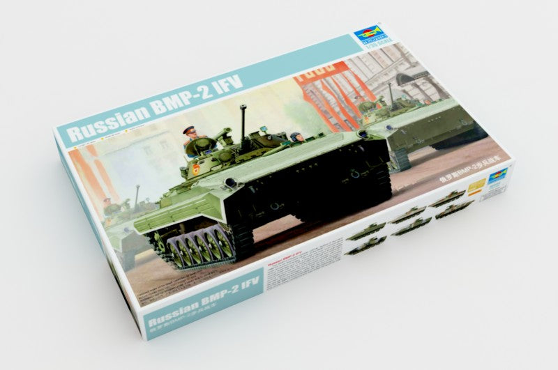 Trumpeter Scale Models 5584 1/35 Russian BMP-2 IFV Model Kit — White ...